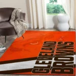 Cleveland Browns Area Rug Nfl Football Team Logo Carpet Living Room Rugs Rug Regtangle Carpet Floor Decor Home Decor V1769 0