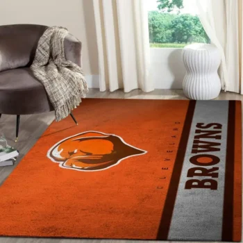 Cleveland Browns Area Rug Nfl Football Team Logo Carpet Living Room Rugs Rug Regtangle Carpet Floor Decor Home Decor V1771 0