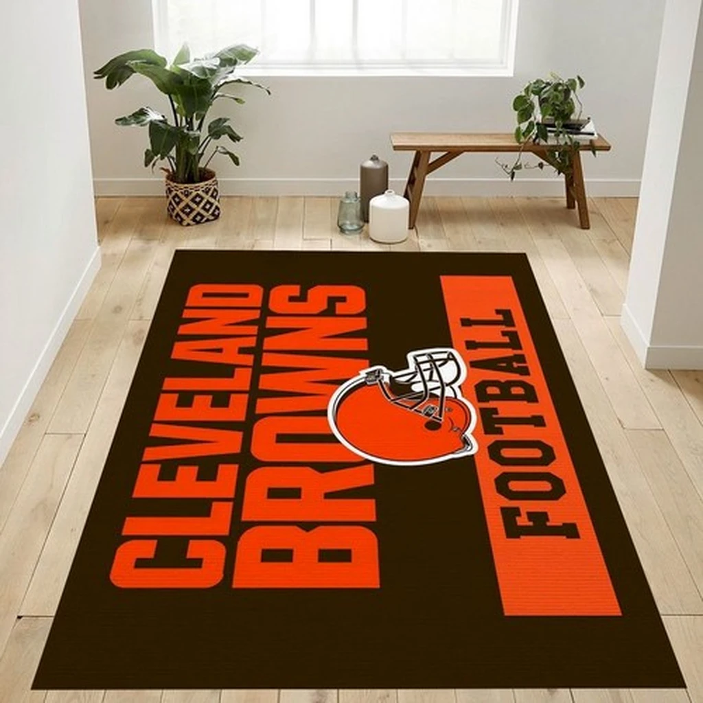 Cleveland Browns Football Nfl Team Logo Rug Bedroom Rug Us Gift Decor 0 Cleveland Browns Football Nfl Team Logo Rug Bedroom Rug Us Gift Decor 0