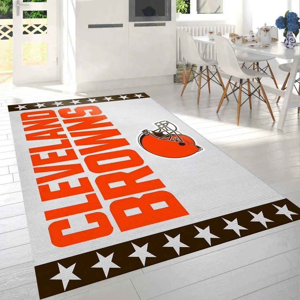 Cleveland Browns Nfl 1 Area Rug Living Room And Bed Room Rug Rug Regtangle Carpet Floor Decor Home Decor 0 Cleveland Browns Nfl 1 Area Rug Living Room And Bed Room Rug Rug Regtangle Carpet Floor Decor Home Decor 0