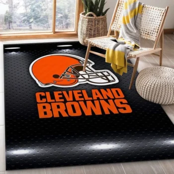 Cleveland Browns Nfl 17 Area Rug Living Room And Bed Room Rug Rug Regtangle Carpet Floor Decor Home Decor 0