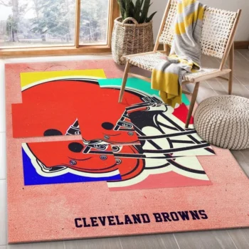 Cleveland Browns Nfl 18 Area Rug Living Room And Bed Room Rug Rug Regtangle Carpet Floor Decor Home Decor 0