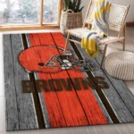 Cleveland Browns Nfl 19 Area Rug Living Room And Bed Room Rug Rug Regtangle Carpet Floor Decor Home Decor 0