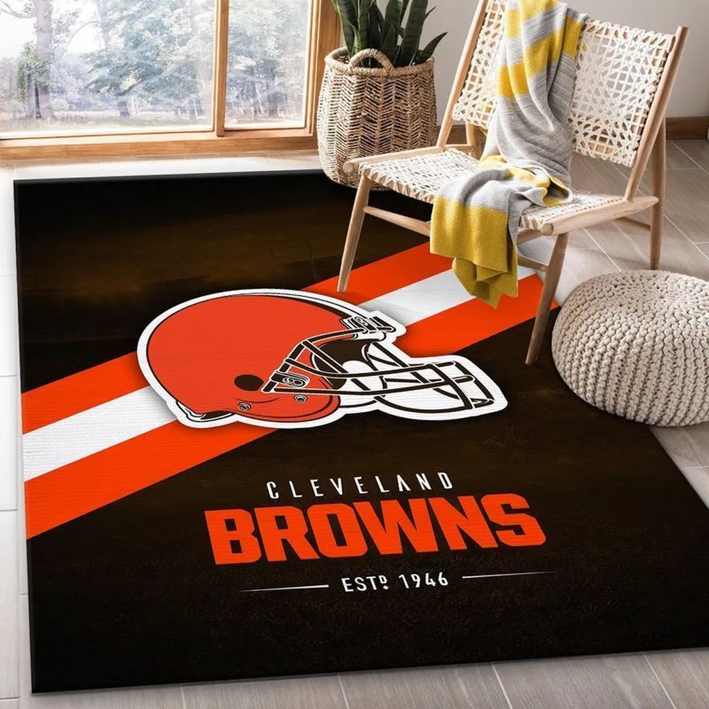 Cleveland Browns Nfl 4 Area Rug Living Room And Bed Room Rug Rug Regtangle Carpet Floor Decor Home Decor 0 Cleveland Browns Nfl 4 Area Rug Living Room And Bed Room Rug Rug Regtangle Carpet Floor Decor Home Decor 0