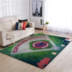 Cleveland Indians Area Rug Mlb Baseball Team Logo Carpet Living Room Rugs Rug Regtangle Carpet Floor Decor Home Decor V5570 0