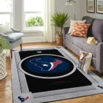 Cleveland Indians Mlb Team Logo Grey Wooden Style Style Nice Gift Home Decor Rectangle Area Rug Living Room Rug Home Decor 0