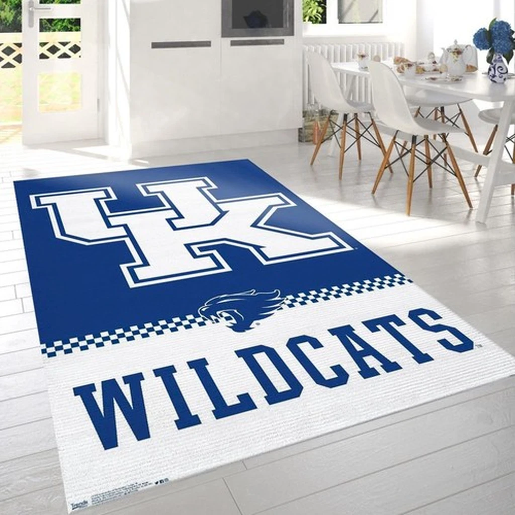Collegiate University Of Kentucky Wildcats Logo Area Rug For Gift Livi 0 Collegiate University Of Kentucky Wildcats Logo Area Rug For Gift Livi 0
