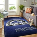 Colorado Rockies Mlb Area Rugs Team Logo Living Room Carpet Sports Rug Regtangle Carpet Floor Decor Home Decor 0