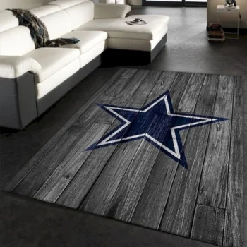 Dallas Cowboys Nfl Team Logo Grey Wooden Style Style Nice Gift Home De 0