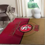 Denver Broncos Area Rug Living Room Rug Home Decor Nfl Football Team Logo Carpet Rug Living Room 2190910 0