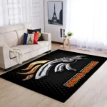 Denver Broncos Area Rug Living Room Rug Home Decor Nfl Football Team Ofd 1910071 0