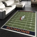 Denver Broncos Nfl 22 Area Rug Living Room And Bed Room Rug Rug Regtangle Carpet Floor Decor Home Decor 0