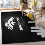 Denver Broncos Nfl 30 Area Rug Living Room And Bed Room Rug Rug Regtangle Carpet Floor Decor Home Decor 0
