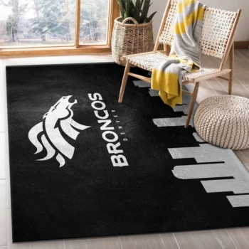 Denver Broncos Nfl 30 Area Rug Living Room And Bed Room Rug Rug Regtangle Carpet Floor Decor Home Decor 0