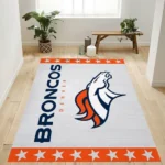Denver Broncos Nfl 7 Area Rug Living Room And Bed Room Rug Rug Regtangle Carpet Floor Decor Home Decor 0