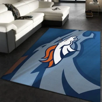 Denver Broncos Nfl 8 Area Rug Living Room And Bed Room Rug Rug Regtangle Carpet Floor Decor Home Decor 0