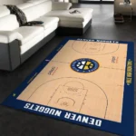 Denver Nuggets Nba 2 Area Rug Living Room And Bed Room Rug Rug Regtangle Carpet Floor Decor Home Decor 0