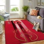 Detroit Lions Area Rug Living Room Rug Home Decor Football Area Rug Living Room Rug Home Decor Floor Dcor 0
