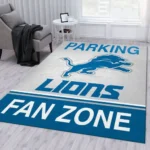 Detroit Lions Football Nfl 14 Area Rug Living Room And Bed Room Rug Rug Regtangle Carpet Floor Decor Home Decor 0