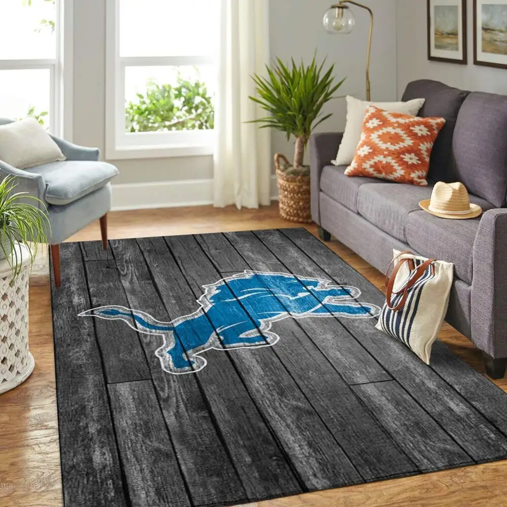 Detroit Lions Nfl Area Rugs Football Living Room Carpet Team Logo Gray Wooden Home Rug Regtangle Carpet Floor Decor Home Decor 0 Detroit Lions Nfl Area Rugs Football Living Room Carpet Team Logo Gray Wooden Home Rug Regtangle Carpet Floor Decor Home Decor 0
