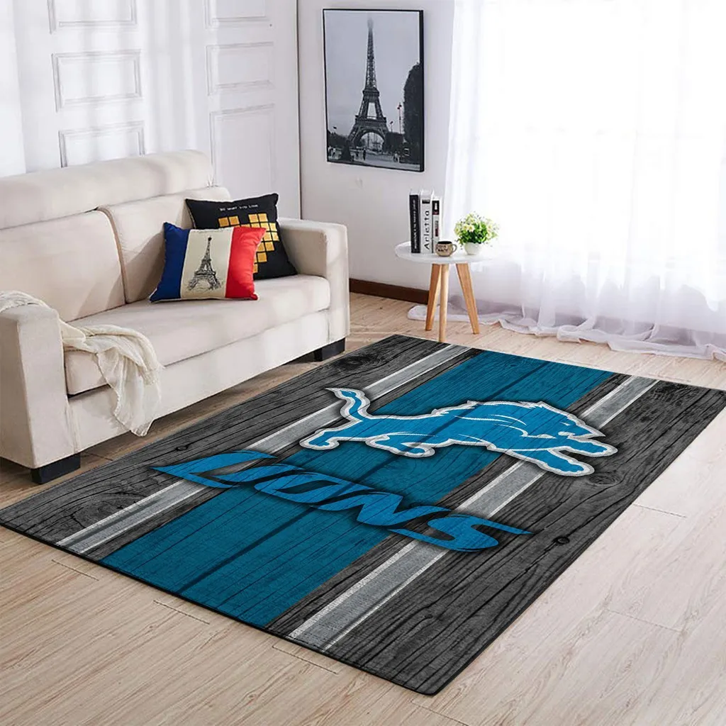 Detroit Lions Nfl Team Logo Area Rugs Wooden Style Living Room Carpet Sports Rug Regtangle Carpet Floor Decor Home Decor 0 Detroit Lions Nfl Team Logo Area Rugs Wooden Style Living Room Carpet Sports Rug Regtangle Carpet Floor Decor Home Decor 0