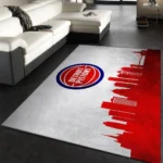 Detroit Pistons Nba 5 Area Rug Living Room And Bed Room Rug Rug Regtangle Carpet Floor Decor Home Decor 0