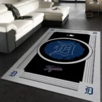 Detroit Tigers Mlb 1 Area Rug Living Room And Bed Room Rug Rug Regtangle Carpet Floor Decor Home Decor 0