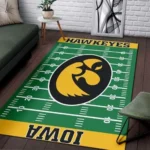 Football Team Iowa Hawkeyes Area Rug Living Room Rug Home Decor Home Decor 0