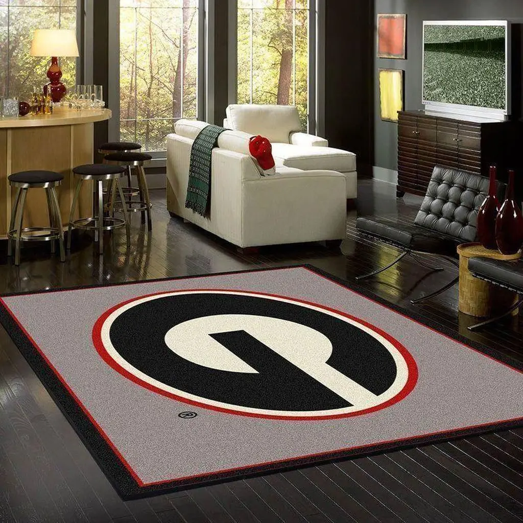 Georgia Bulldogs Area Rug Football Living Room Carpet Home Rug Regtangle Carpet Floor Decor Home Decor V6682 0 Georgia Bulldogs Area Rug Football Living Room Carpet Home Rug Regtangle Carpet Floor Decor Home Decor V6682 0