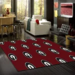 Georgia Bulldogs Area Rug Football Living Room Carpet Home Rug Regtangle Carpet Floor Decor Home Decor V6683 0