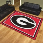Georgia Bulldogs Area Rug Football Team Logo Carpet Living Room Rugs Rug Regtangle Carpet Floor Decor Home Decor V5582 0