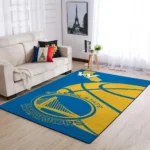 Golden State Warriors Nba Team Logo Carpet Rug Regtangle Carpet Floor Decor Home Decor 0