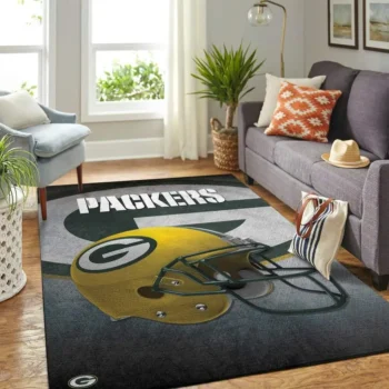 Green Bay Packers Nfl Area Rugs Team Helmet Living Room Carpet Sports Rug Regtangle Carpet Floor Decor Home Decor 0