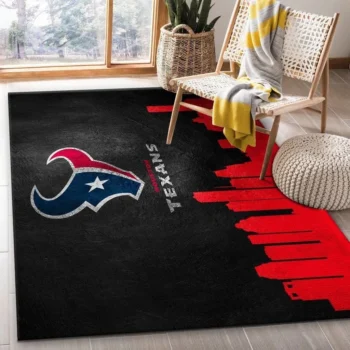 Houston Texans Nfl 27 Area Rug Living Room And Bed Room Rug Rug Regtangle Carpet Floor Decor Home Decor 0