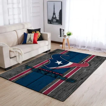 Houston Texans Nfl Area Rugs Football Living Room Carpet Team Logo Wooden Style Home Rug Regtangle Carpet Floor Decor Home Decor 0
