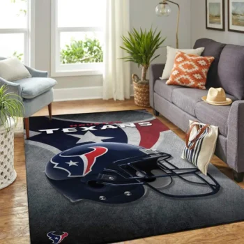 Houston Texans Nfl Area Rugs Team Helmet Living Room Carpet Sports Rug Regtangle Carpet Floor Decor Home Decor 0