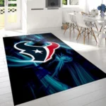 Houston Texans Nfl Logo Area Rug For Gift Bedroom Rug Home Decor Floor 0