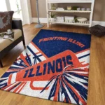Illinois Fighting Illini 3 Dhcdhc Ld2809 Rug Living Room Rug Home Decor 0