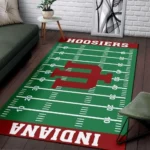 Indiana Hoosiers Home Field Area Rug Football Team Logo Carpet Living Room Rugs Rug Regtangle Carpet Floor Decor Home Decor V11084 0