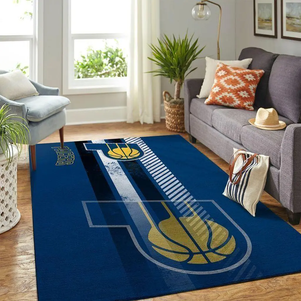 Indiana Pacers Area Rug Nba Basketball Team Logo Carpet Living Room Rugs Rug Regtangle Carpet Floor Decor Home Decor V4608 0 Indiana Pacers Area Rug Nba Basketball Team Logo Carpet Living Room Rugs Rug Regtangle Carpet Floor Decor Home Decor V4608 0