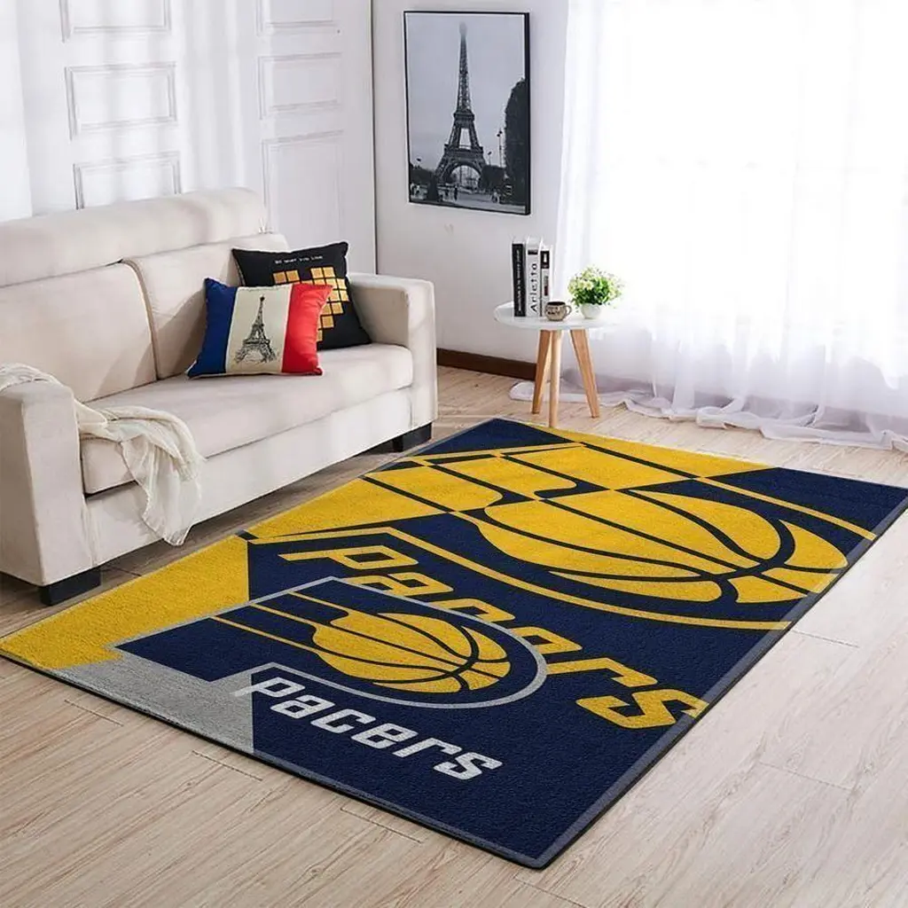 Indiana Pacers Area Rug Nba Basketball Team Logo Carpet Living Room Rugs Rug Regtangle Carpet Floor Decor Home Decor V4613 0 Indiana Pacers Area Rug Nba Basketball Team Logo Carpet Living Room Rugs Rug Regtangle Carpet Floor Decor Home Decor V4613 0