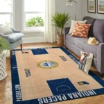 Indiana Pacers Court Area Rug Nba Basketball Team Logo Carpet Living Room Rugs Rug Regtangle Carpet Floor Decor Home Decor 0