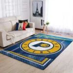 Indiana Pacers Nba Area Rugs Team Logo Living Room Carpet Sports Rug Regtangle Carpet Floor Decor Home Decor 0