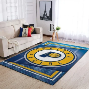 Indiana Pacers Nba Area Rugs Team Logo Living Room Carpet Sports Rug Regtangle Carpet Floor Decor Home Decor 0