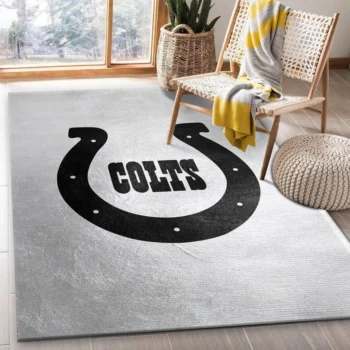 Indianapolis Colts Nfl 1 Area Rug Living Room And Bed Room Rug Rug Regtangle Carpet Floor Decor Home Decor 0