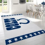 Indianapolis Colts Nfl 11 Area Rug Living Room And Bed Room Rug Rug Regtangle Carpet Floor Decor Home Decor 0