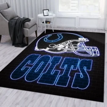 Indianapolis Colts Nfl 15 Area Rug Living Room And Bed Room Rug Rug Regtangle Carpet Floor Decor Home Decor 0