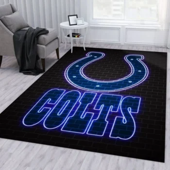 Indianapolis Colts Nfl 16 Area Rug Living Room And Bed Room Rug Rug Regtangle Carpet Floor Decor Home Decor 0