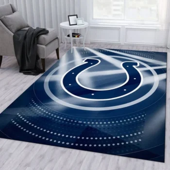 Indianapolis Colts Nfl 20 Area Rug Living Room And Bed Room Rug Rug Regtangle Carpet Floor Decor Home Decor 0