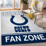 Indianapolis Colts Nfl 25 Area Rug Living Room And Bed Room Rug Rug Regtangle Carpet Floor Decor Home Decor 0